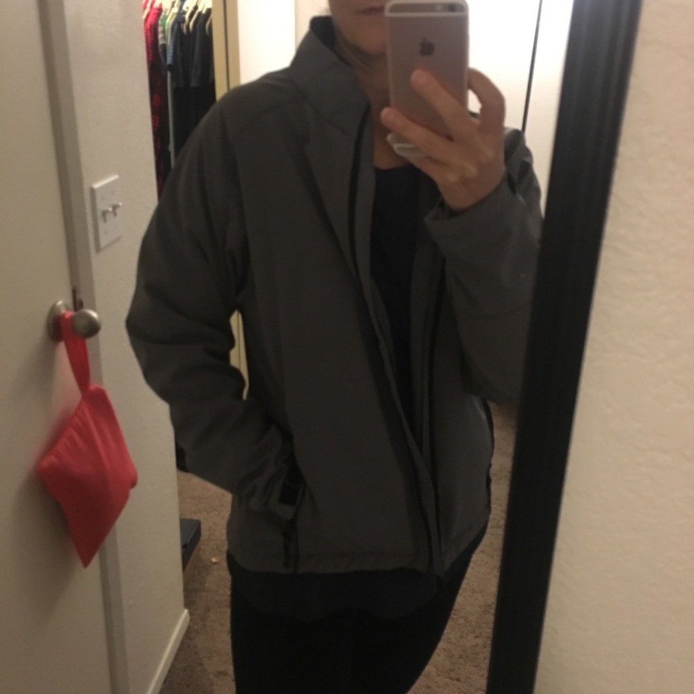 Clique (by Cutter & Buck) Grey Rain Coat